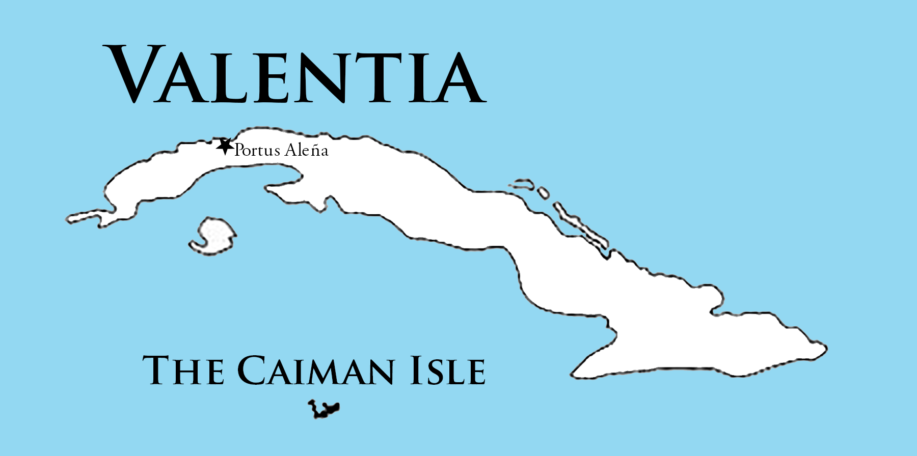 Valentia and the Caiman Isle